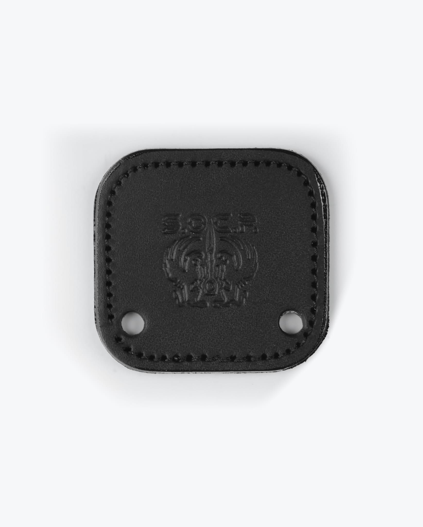 SOCP? Leather Backplate | Black - Image 3
