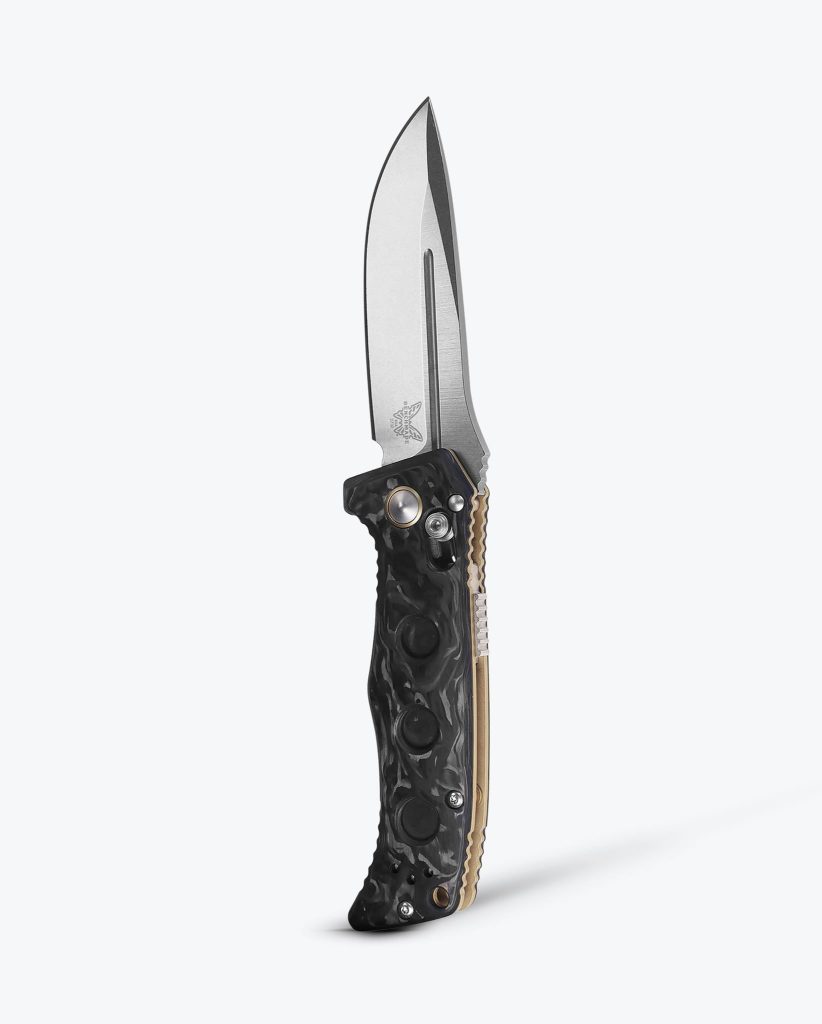Mini Auto Adamas? | Marbled Carbon Fiber | Drop-point
